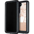 White Rose Gold Marble Galaxy S24 Waterproof Case