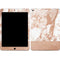 White Rose Gold Marble iPad Skins