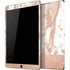 White Rose Gold Marble iPad Skins