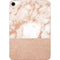 White Rose Gold Marble Apple iPad Mini Skin