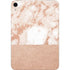 White Rose Gold Marble Apple iPad Mini Skin