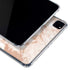 White Rose Gold Marble iPad Pro 11in (2024) Clear Case