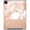 White Rose Gold Marble iPad Cases
