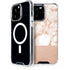White Rose Gold Marble iPhone Cases