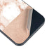 White Rose Gold Marble iPhone 15 Skin