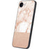 White Rose Gold Marble iPhone 16e Skin