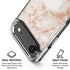 White Rose Gold Marble iPhone 17 Air Clear Case