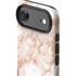 White Rose Gold Marble iPhone 17 Air Impact Case