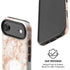 White Rose Gold Marble iPhone 17 Air Magsafe Impact Case