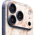 White Rose Gold Marble iPhone 17 Pro Skin