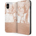 White Rose Gold Marble iPhone 8 Folio Case