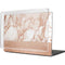 White Rose Gold Marble MacBook Cases