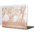 White Rose Gold Marble MacBook Cases