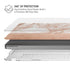 White Rose Gold Marble MacBook Cases