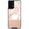 White Rose Gold Marble Moto G Power 5G (2024) Clear Case