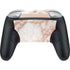 White Rose Gold Marble Nintendo Switch 2 (2025) Pro Controller Skin