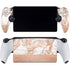 White Rose Gold Marble PlayStation PS5 Skins