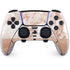 White Rose Gold Marble PS5 DualSense Edge Pro Controller Skin