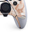 White Rose Gold Marble PS5 DualSense Edge Pro Controller Skin