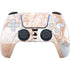 White Rose Gold Marble PS5 Pro Bundle Skin