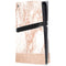 White Rose Gold Marble PS5 Pro Disk Console Skin