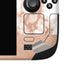 White Rose Gold Marble Steam Deck Handheld Gaming Computer OLED Skin