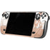 White Rose Gold Marble Steam Deck Handheld Gaming Computer Skin