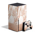 White Rose Gold Marble Xbox Series X Skins