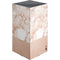 White Rose Gold Marble XBox Series X Digital Edition Console Skin