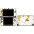 White Scattered Marble Nintendo Skins