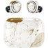 White Scattered Marble Amazon Echo Buds Skin