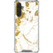 White Scattered Marble Galaxy A17 Clear Case