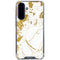 White Scattered Marble Galaxy A36 5G Clear Case