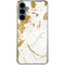 White Scattered Marble Galaxy A55 5G Clear Case