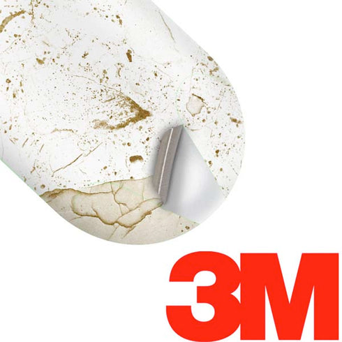 White Scattered Marble Galaxy Buds Plus Skin