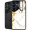 White Scattered Marble Galaxy S25 Plus Kickstand Case