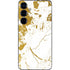 White Scattered Marble Galaxy S25 Skin
