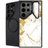 White Scattered Marble Galaxy S24 Ultra Kickstand Case