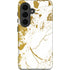 White Scattered Marble Galaxy S26 Impact Case