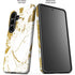 White Scattered Marble Galaxy S26 Impact Case