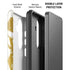 White Scattered Marble Galaxy S26 Plus Impact Case