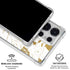 White Scattered Marble Galaxy S26 Ultra Clear Case