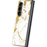 White Scattered Marble Galaxy Z Fold5 5G Skin