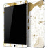 White Scattered Marble iPad Skins