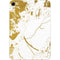 White Scattered Marble Apple iPad Mini Skin