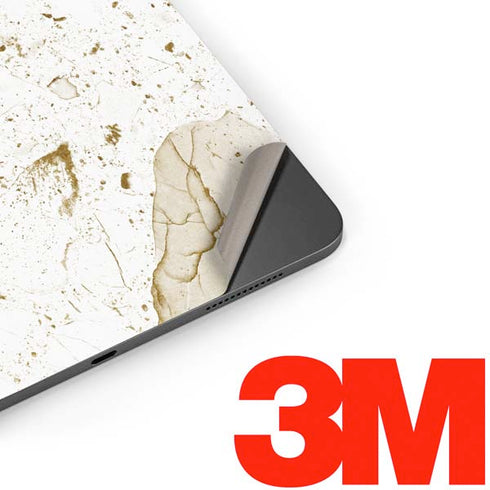 White Scattered Marble Apple iPad Pro Skin