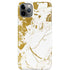 White Scattered Marble iPhone Cases