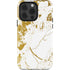 White Scattered Marble iPhone 15 Pro Impact Case