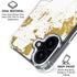 White Scattered Marble iPhone 16 Plus Clear Case
