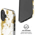 White Scattered Marble iPhone 16 Plus Magsafe Impact Case